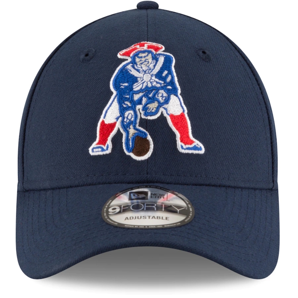 New England Patriots Navy Throwback New Era Hat NWT